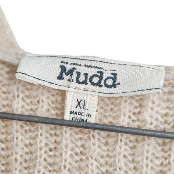Mudd Knit Open Front Cardigan Sweater Womens Size Extra Large XL - Picture 3 of 4